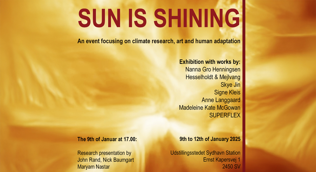 Sun is Shining event poster